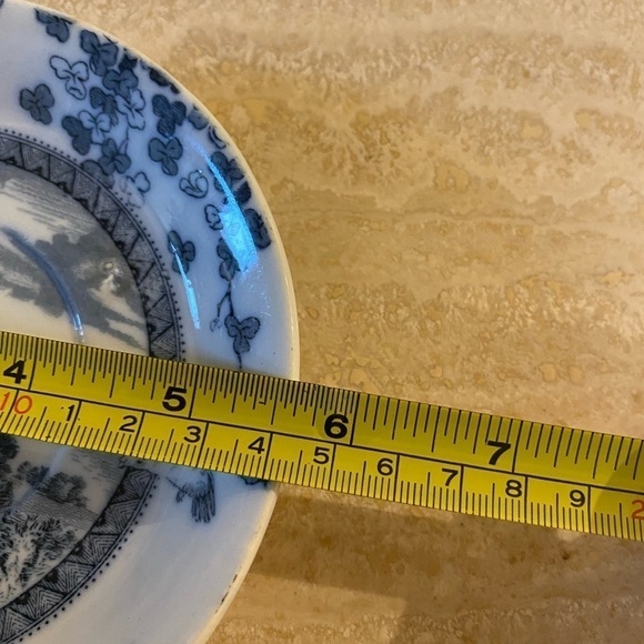 Brownfield & Son Trademark Woodland Vintage No 14058 Vintage Porcelain Tea Plate - Picture 10 of 10